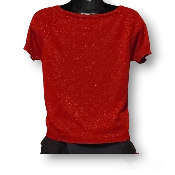 Reitmans Sparkly Red top - Picture 2 of 3